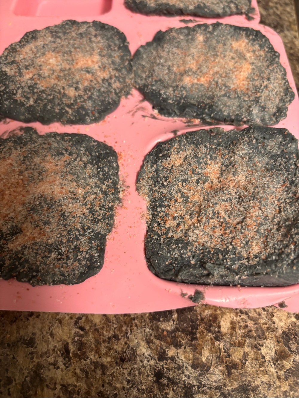Handmade charcoal bars